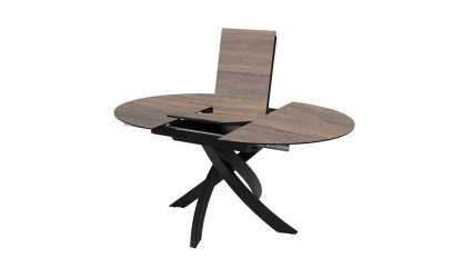 Perth - Table de séjour ronde extensible