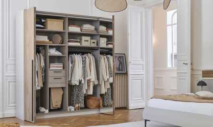 TOSCANE - Armoire 4 portes