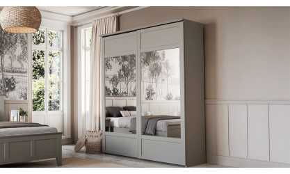Beaumont - Armoire 2 portes coulissantes