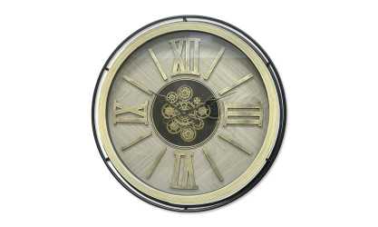 Déco - Horloge à engrenages