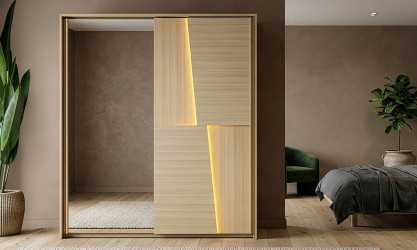 Silva - Armoire 2 portes coulissantes