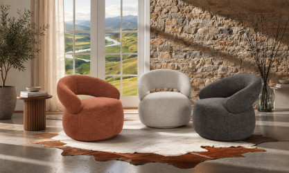 Lucas - Fauteuil pivotant