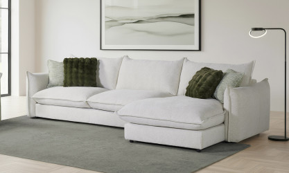Aranta - Canapé d'angle chaise longue