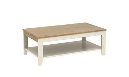 Ynès - Table basse 2 tirettes