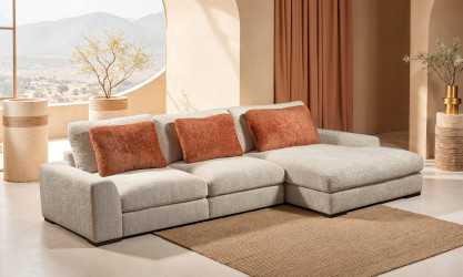 Fay - Canapé d'angle chaise longue