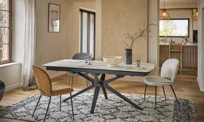 Lagos - Table de séjour extensible