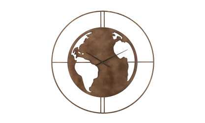 Carte - Horloge carte du monde