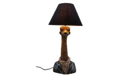 Déco - Lampe à poser Autruche