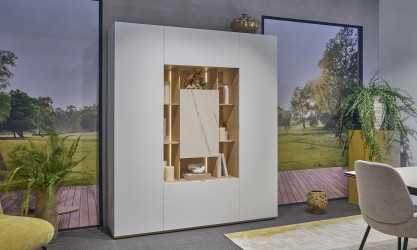 Ecrin - Meuble de rangement avec porte centrale